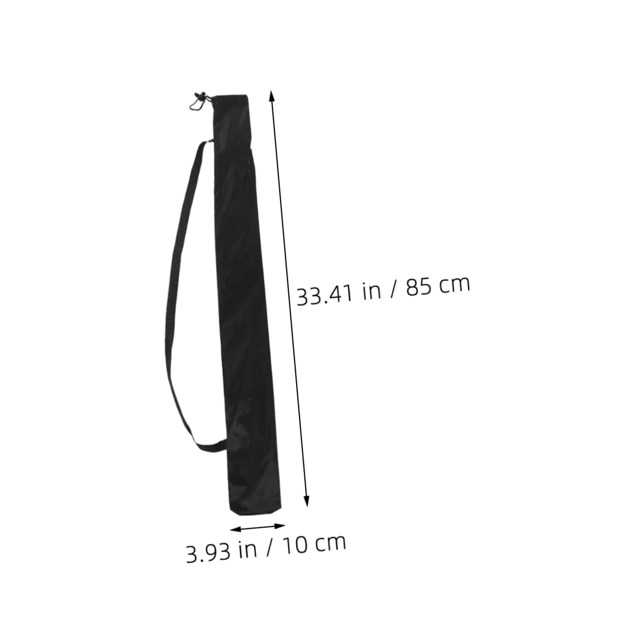 Hemobllo de Rangement pour Batte de Baseball Adulte Couverture Petit Porter Housses de Batte de Baseball Pochette pour battes de Baseball Cas Tissu Oxford Black