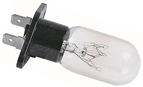 La bombilla E17 125 V 25 W para microondas