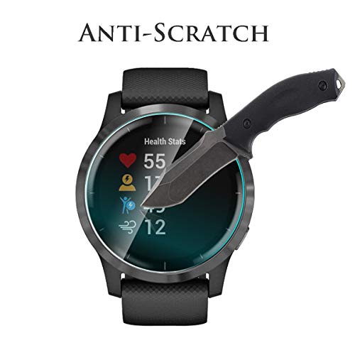 Orzero (6 Pack) Compatible For Garmin Vivoactive 4 Screen Protector (Not Glass), Flexible Soft Tpu High Definition 0.2Mm Clear Pet Smartwatch Cover Anti-Scratch Bubble-Free (Lifetime Replacement) #TOP1