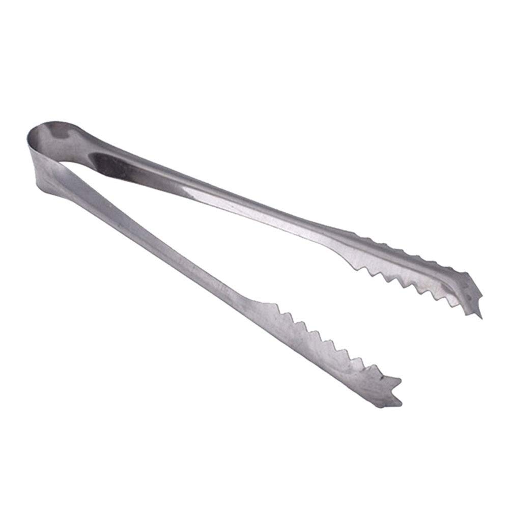 Pinze da Cucina Le pinze per Alimenti in Acciaio Inossidabile Sono Adatte per Cucina, Ristorante, Barbecue e Servizio di Insalata. Dimensioni: 15 cm