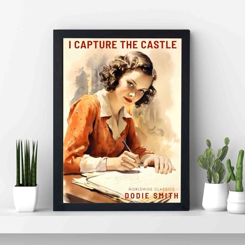 Poster I Capture the Castle Spiffing Prints - Impression giclée encadrée - 3