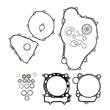 Fabricado con acero y papel, nuestro juego de juntas ofrece una durabilidad y un sellado excepcionales.