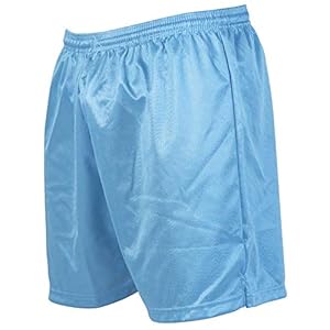 Precision Micro-stripe Voetbalshorts 30-32″ Hemelsblauw