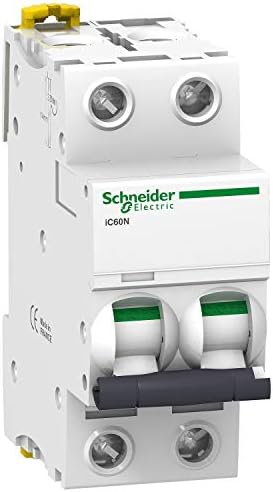 Schneider Electric iC60N MCB Leitungsschutzschalter Typ C, 2-polig 2A 12 → 60 V, 100 → 130 V, 220