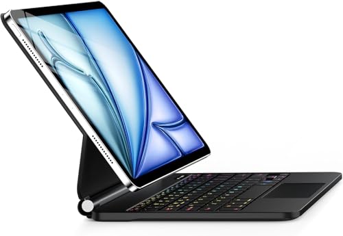 Image of Keyboard Case for iPad Air 13 inch & iPad Pro 12.9 inch Case with Keyboard