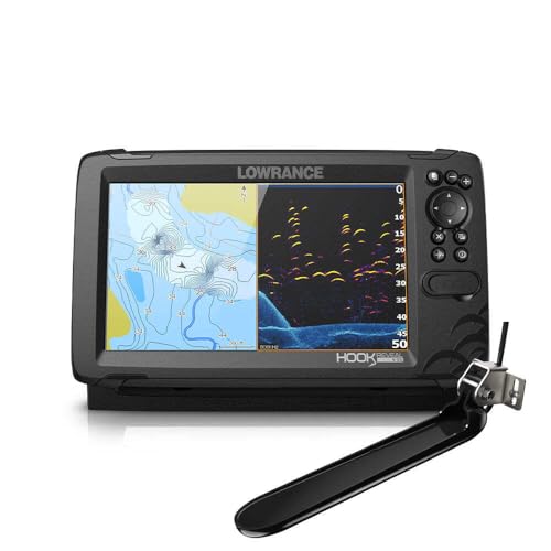 Echolotas Lowrance Hook Reveal 9 TRIPLESHOT Row