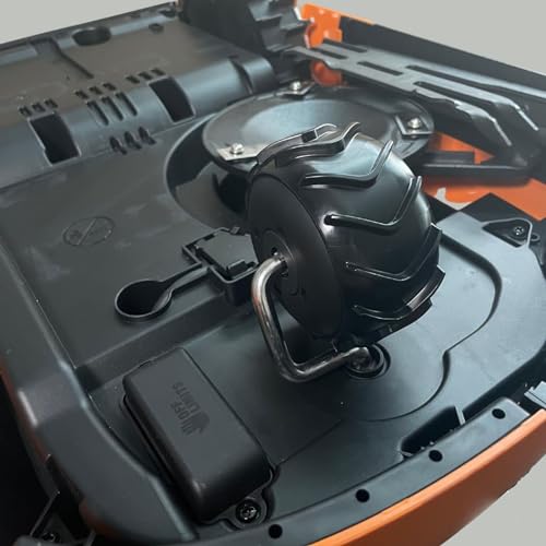 Roboter-Rasenmäher Vorderrad-Gummischutz 90mm, Rutschfeste Schutzabdeckung für S300 M500 M700 L800 L1000 Modelle, Hochwertige Gummiversiegelung mit Premium-Konstruktion für Langlebigkeit