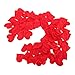 DRESSOOS 100pcs Heart Shaped Sponge Petals Confetti for Weddings Valentine Day Anniversaries Birthdays Romantic Table Decorations for Celebrations Easy to Use Heart Scatter Decor