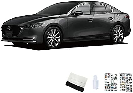 Amazon Co Jp カーフィルム ｍａｚｄａ３セダン Bp系用 R1 6 車種別カット済リア1台分セット マツダ Mazda スモーク15 可視光線透過率15 車 バイク