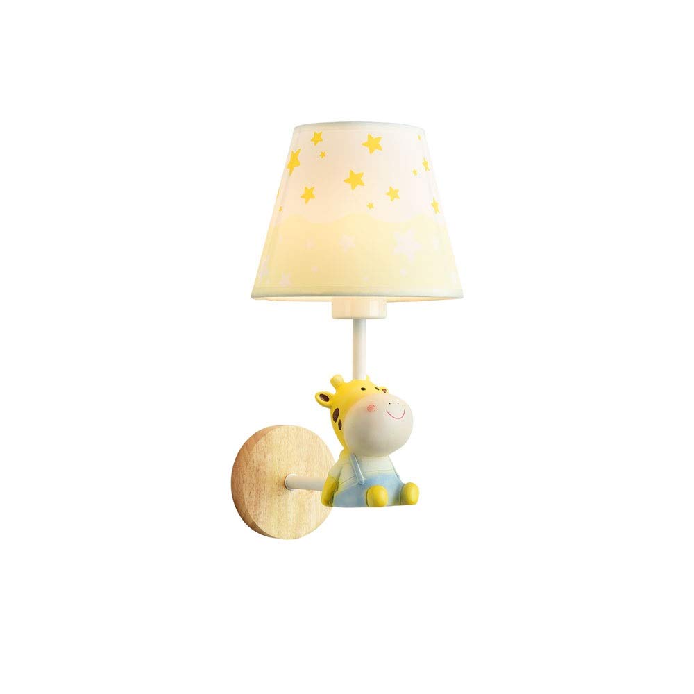 Applique murale enfant en bois pour une chambre scandinave douce