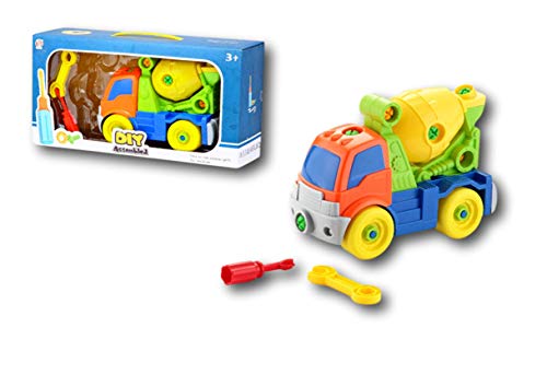 Preescolar, Toy HUI DA NOVA DIY Camión con Accesorios para Armar y Desarmar
