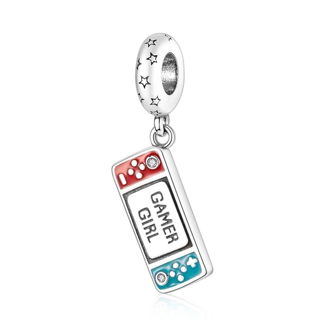 LMLMECREA Charms Anhänger 925 Sterling Silber - Modische Charm für Europäische Armbänder - Süßes Tier Geschenk für Frauen, Mamas & Töchter