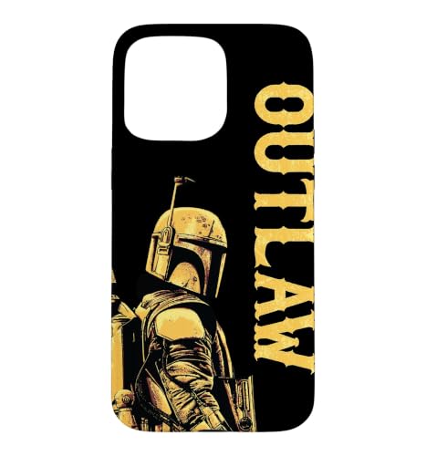 Star Wars The Book of Boba Fett Outlaw Black Case for iPhone 15 Pro Max