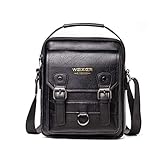 Style Décontracté & Professionnel - Le sac à bandoulière est ultra-léger et confortable. Design de type contemporain, vintage, mode, qui montre votre tempérament exceptionnel lors de voyages d'affaires en plein air. Un meilleur choix pour les hommes, utilisez-le librement quelle que soit la saison. Parfait pour les busiens, l'extérieur, les voyages, le camping, le shopping, la fête, les loisirs et le travail.