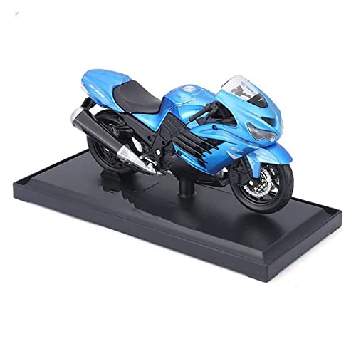 Moto Kawasaki Ninja ZX-14R miniature 1:18 : protégez votre collection de la poussière en métal