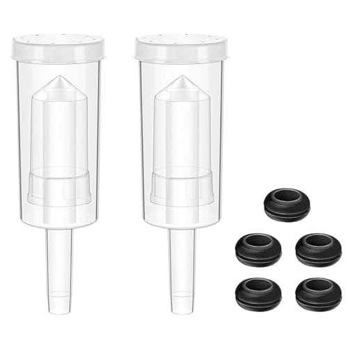 Namvo AM Luftschleusen-Set, Auslassventil, PP-Kunststoffventil zum Brauen zu Hause, Auslassventil zur Gärung, zur Konservierung, zum Brauen, zur Weinherstellung, für fermentiertes Sauerkraut, Kim