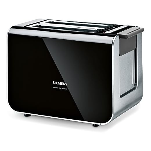 Siemens TT86103, Antracita, 860 W, 220 - Tostadora