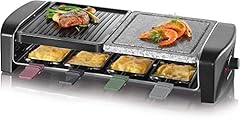 Severin RG 9645 Griglia per Raclette, 1400 W, Nero