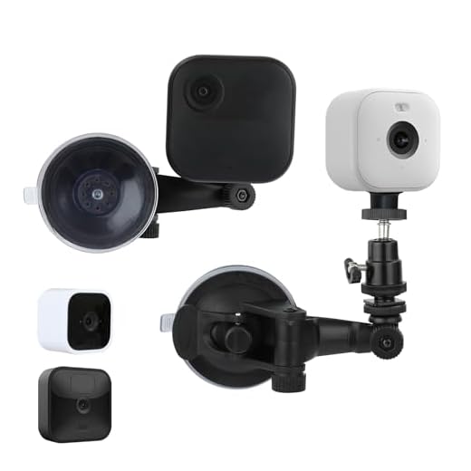 Suction Cup Mount Compatible with Blink Outdoor 4, Blink Mini, Blink Mini 2,Blink Outdoor 3, Security Camera Suction Cup Mount, Camera Window Mount, 2 Pack (Watch Installation Video Before Use)