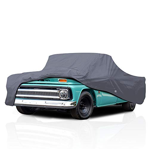 Car Cover For Ford Ranchero 1962-1965 Standard Cab Pickup 2-Doorshort Bed / 5 Layer Semi Custom Fit Full Coverage Heavy Duty All Weather Protection Breathable Dust Wind Shield #TOP21