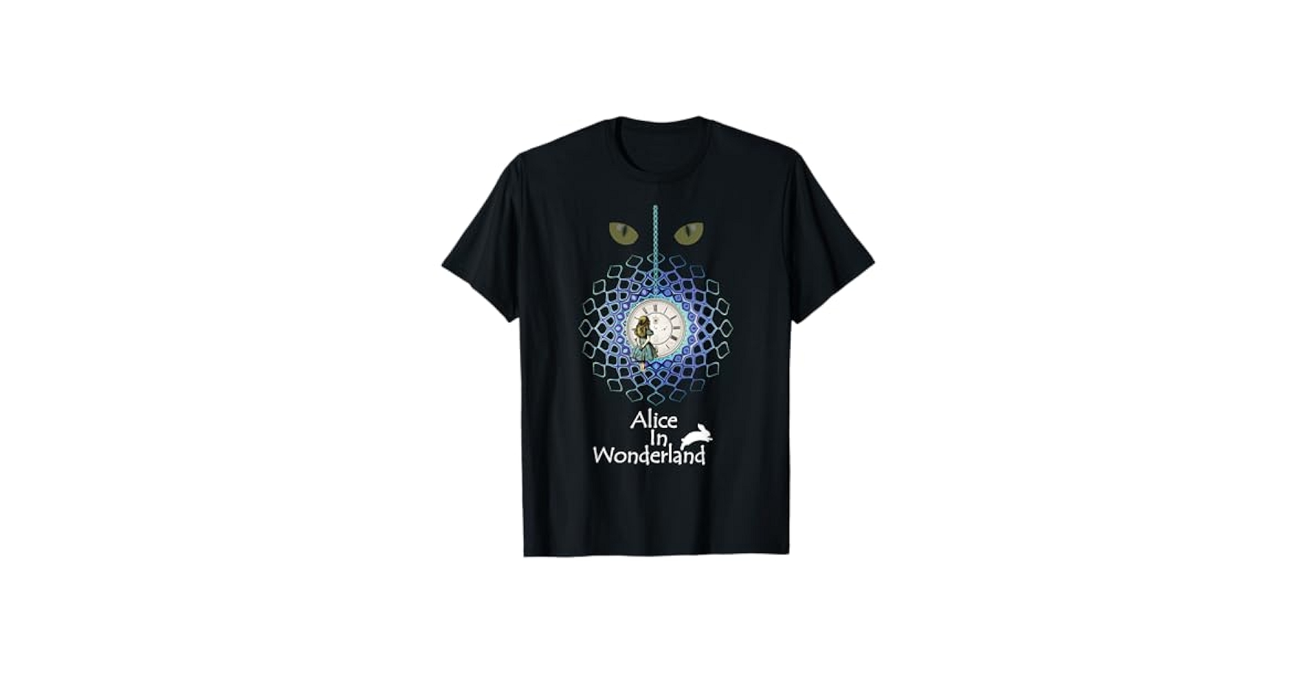 Amazon | 不思議の国のアリスTシャツデザイン Tシャツ | Tシャツ