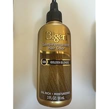 Bigen Semi-Permanent Haircolor #Gb6 Golden Blonde 3 Ounce 88ml 3 Pack