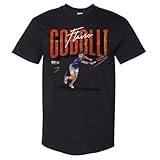500 LEVEL Flavio Cobolli Tennis Heavyweight Tee (Black, X-Large)