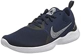 ITEM_NAME; male Nike Herren Flex Experience Run 10 Running Shoe, Midnight Navy/White-Obsidian, 43 EU