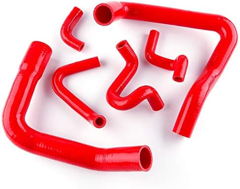 For 1986-1993 Ford Mustang GT Cobra V8 5.0L Radiator Silicone Hoses Tube 1987 1988 1989 1990 1991 1992 (rad)