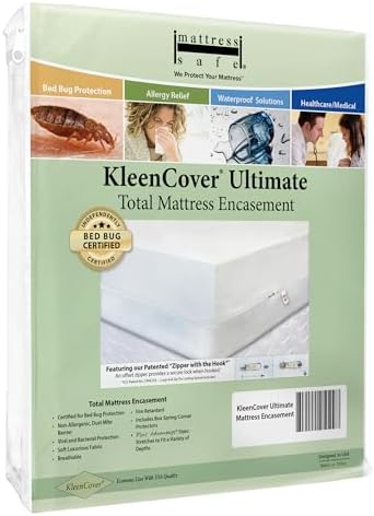 Mattress Safe® KleenCover® Ultimate Mattress Encasement- Queen, F...