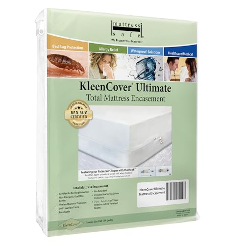 Mattress Safe KleenCover Ultimate Mattress Encasement - King
