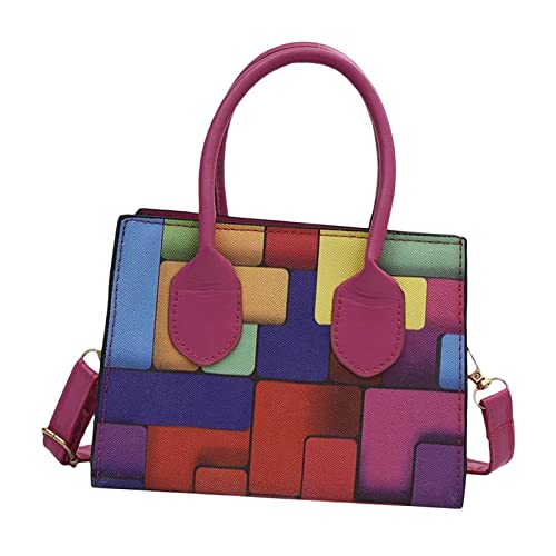 Image of SYDLMultifunctional Handbag Colored for Traveling Daily Use Vocation Rose Red| Womens Handbags & Bags| Womens Handbags & Bags