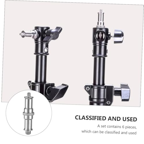 Adaptador de tornillo 1/4 a 3/8 para monopod y estabilización de cámaras en ruta 7