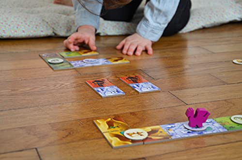 Image of Tabletop Strategy Game, My First Kingdomino, Fun Kids & Adults Family Fantasy Board Game, 2-4 Players, Ages 5+, Dragomino by Blue Orange Games