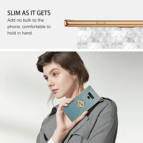 Coque Samsung Galaxy Note 9 protège écran et objectif fine souple avec anneau
