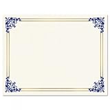 Empire Blue, Gold & White...