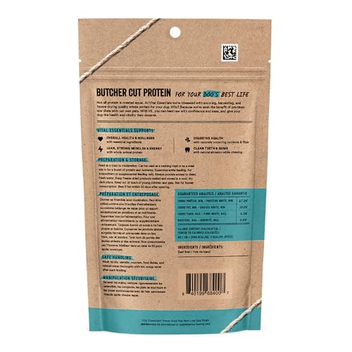 Vital Essentials Beef Liver Dog Treats, 2.1 oz | Freeze-Dried Raw | Single Ingredient | Premium Quality High Protein Training Treats | Grain Free, Gluten Free, Filler Free #1