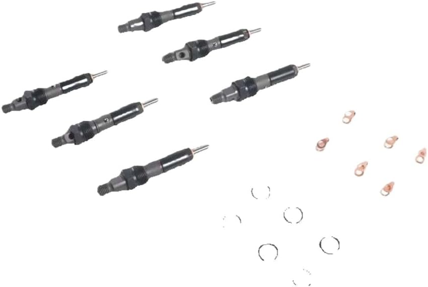 6 PCS Fuel Injector Nozzle Holder 3283562 Replacement For KDAL59P6 P7100 Compatible With 5 9L Engine