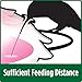 Nature's Way Bird Products SFHF1 So Real Single Flower Hummingbird Feeder, Pink