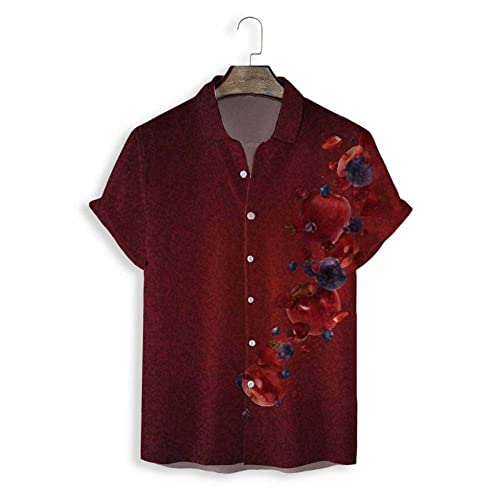 Chemise séchage rapide pour homme style hawaïen contre la chaleur d'été