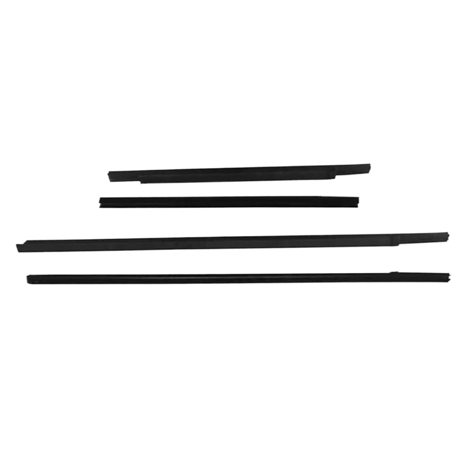 Automotive Window Seals Compatible with Nissan for Frontier for Navara D22 Crew Cab 4door 1994-2018 Door Moulding Trim Sealing Belt Window Weatherstrip