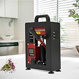 ‌5 Ton Hydraulic Heat Press Machine - Portable 900W with Dual 2.4