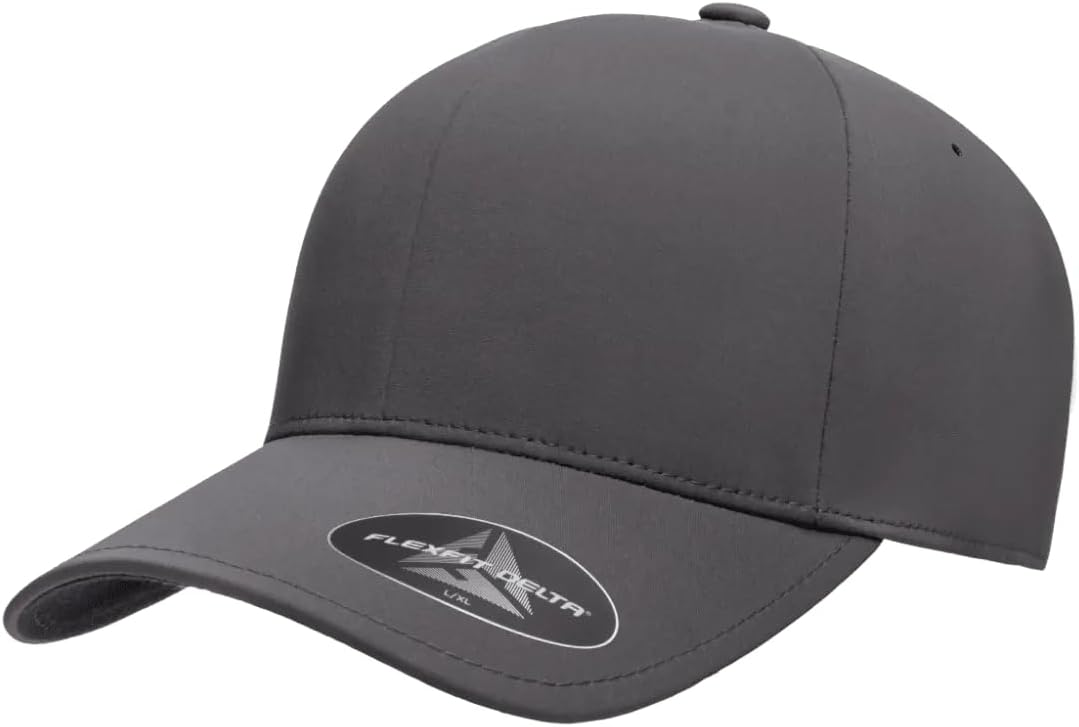 Flexfit Men's One Size Delta Seamless Cap, Maroon, Large-X-Large