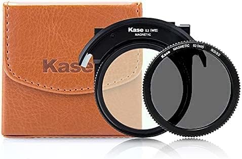 Miniatura 1 de Kase El kit de filtro incluye el adaptador magnético Wolverine ND32 de 5 paradas, densidad neutra reemplaza el adaptador Canon EF a EOS R soporte de