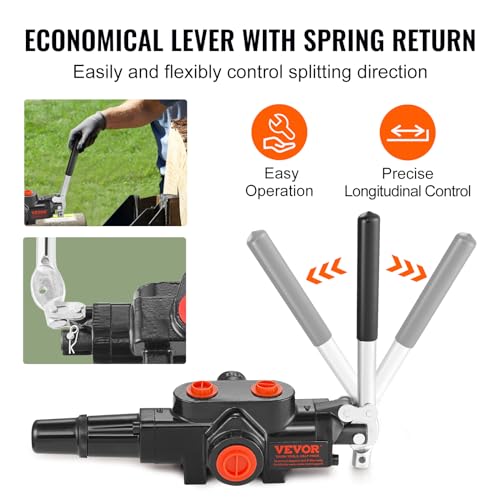 Vevor HYDRAULIC VALVE 1 SPOOL Hydraulic Log Splitter Valve 1 Spool thumb #3