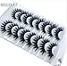 HBZGTLAD new 8 pairs of natural false eyelashes long makeup 3d mink eyelashes extend eyelashes (B03)