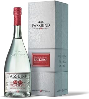 Fassbind Les Eaux de Vie Rigi-Kirsch in Geschenkpackung mit 43% vol. (1 x 0,7l)