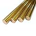 Brass Rod, Diameter 1mm 2 3 4 5 6 8 10mm 100mm Long Brass Round Rod Tube, Industrial DIY Tools(8mm 1pcs)
