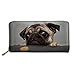 Produktbild Coloranimal 3D Mops Hund gedruckt Lange Brieftasche Clutch Bag Geldbörse für Frauen