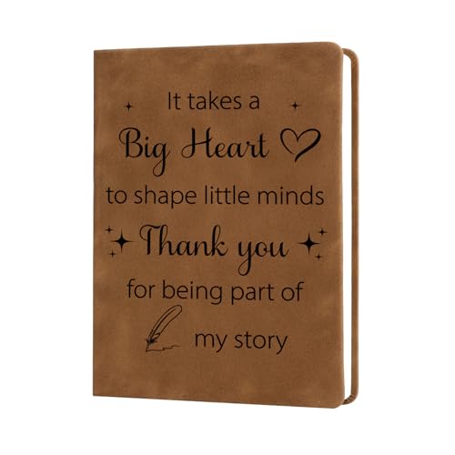 kEUkunHA Thank You Teacher Gifts for Men Women End of The Year Christmas Back to School Leaving Retirement End of Term Birthday Graduation Appreciation Notebook Journal Best Gifts Ideas for Teacher